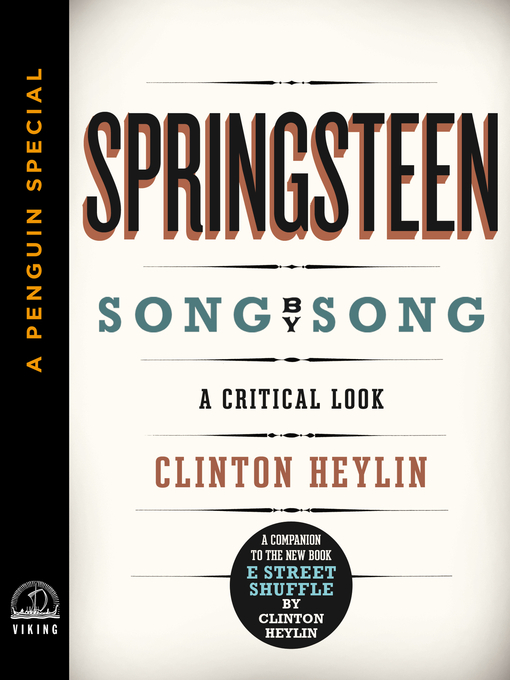 Title details for Springsteen Song by Song by Clinton Heylin - Available